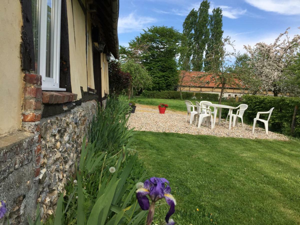 Charmante Maison Entre Les Pommiers Fresne-le-Plan Exteriör bild